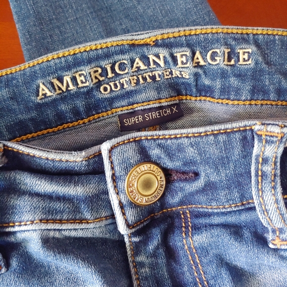 American Eagle Hi-rise Jeggings Size 4 Long - Picture 2 of 12